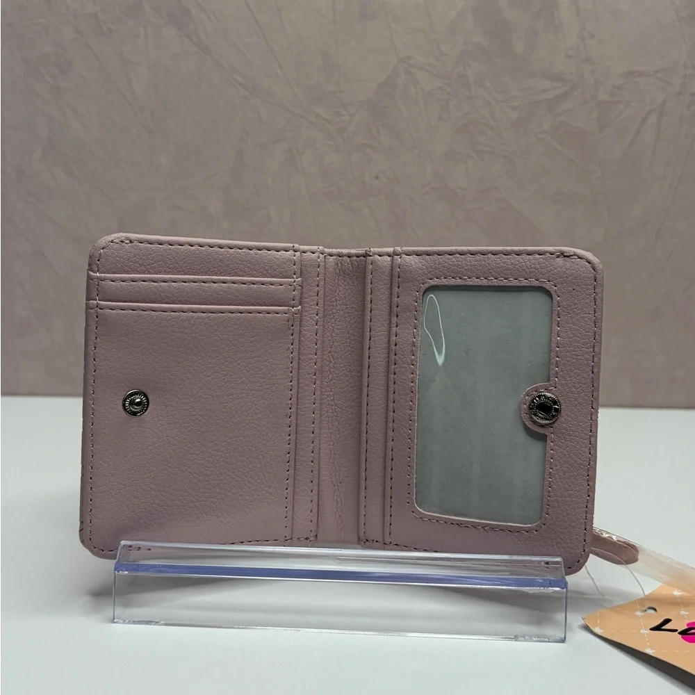 Love Betsey Blush Heart & Bow Embossed Wallet - Picture 12 of 13